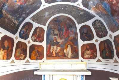 Ruvo, la Santissima Trinit�: quella chiesetta che cela un'avvolgente serie di tempere murarie  